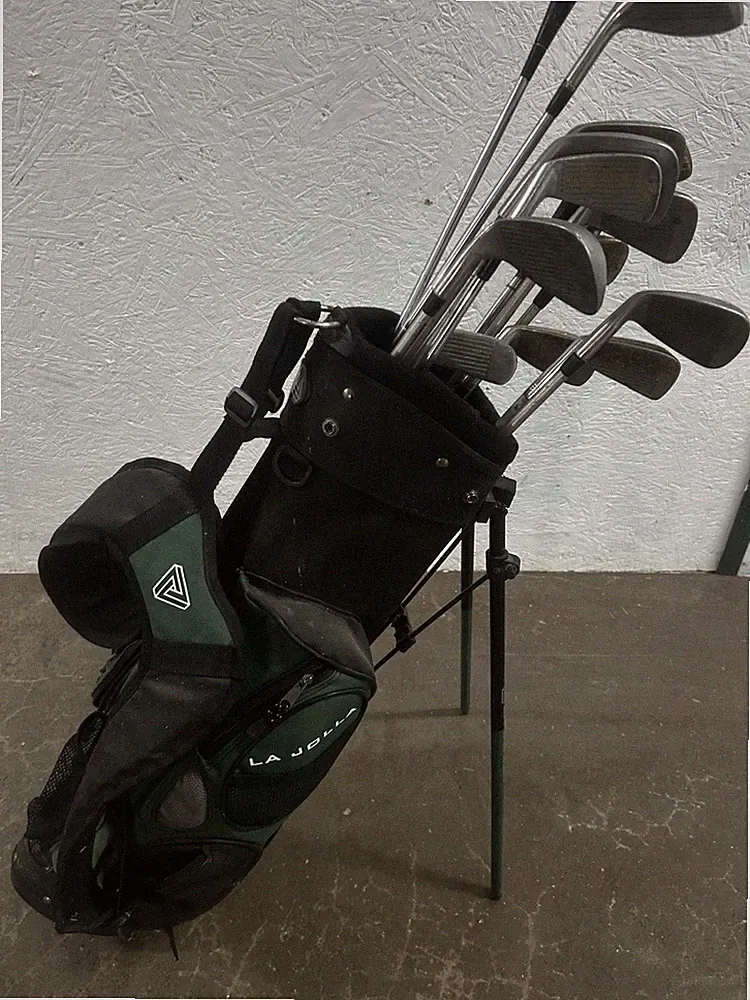 Golf Set With Bag And Balls With Wilson Clubs And More