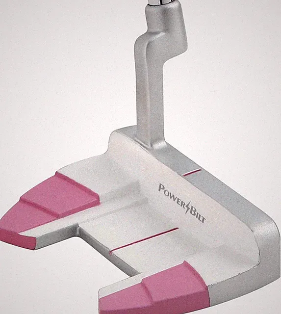 Golf TPS M800 Mallet Putter for Women Right Handed 34 Inch | White/Pink