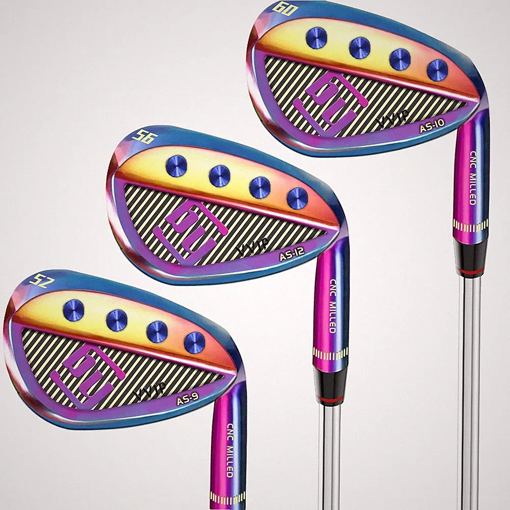 Golf Wedge Set 50/52/54/56/58/60 Forged Gap Sand Lob Wedges Stainless Steel