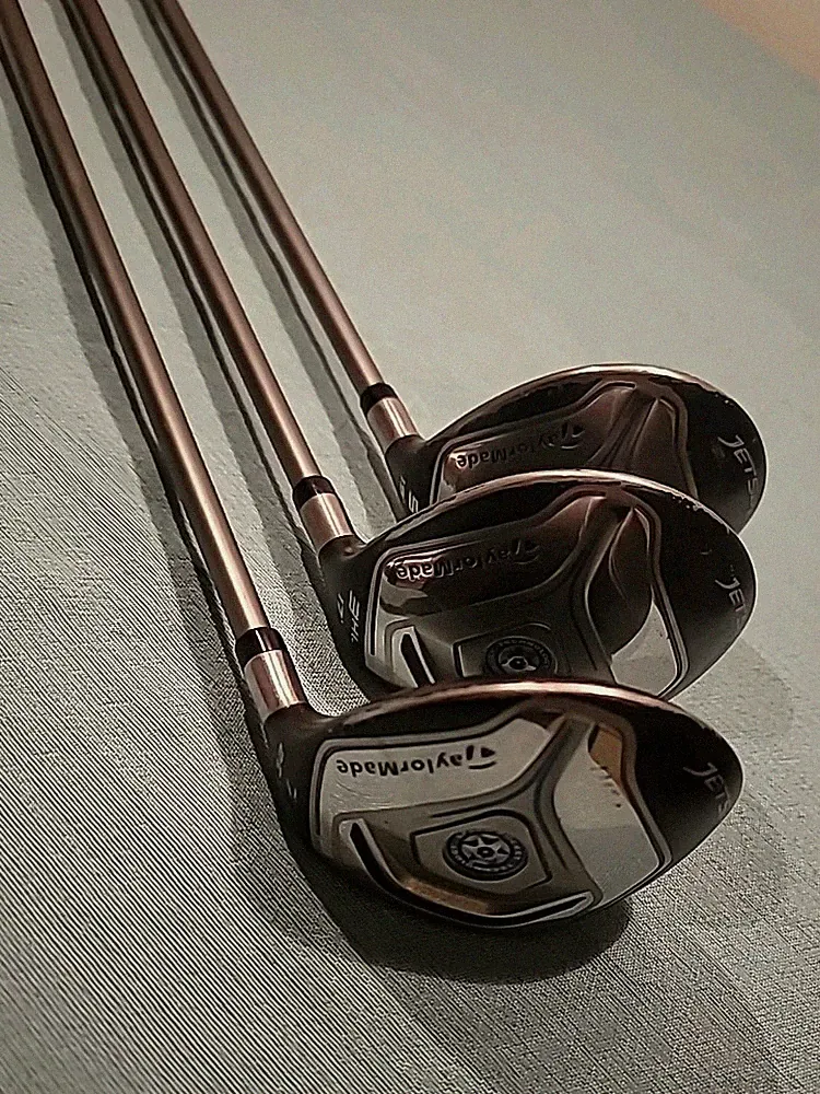 Golf Women's Lady 3 Clubs Set TAYLORMADE JetSpeed Wood 3 HL 17 5 19 7 23 RH