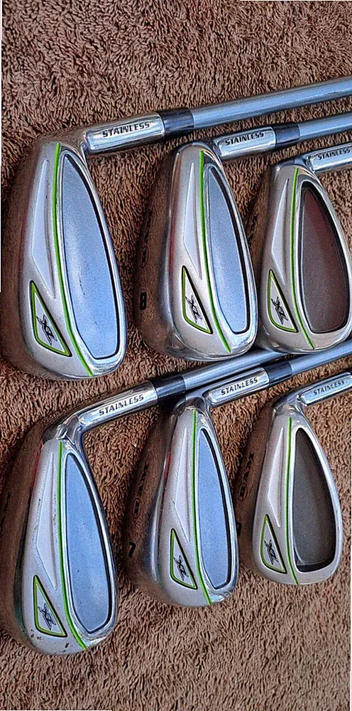 Golf Women's Lady Irons Set RAM ZX 6 Clubs RIGHT H Graphite Very Good Condition