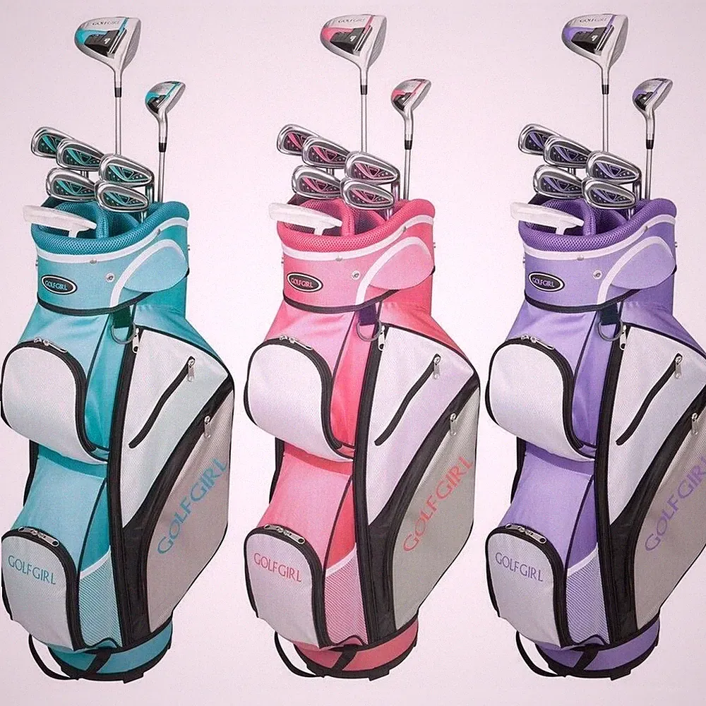 GolfGirl FWS3 Ladies Petite Golf Clubs Set w/ Cart Bag, All Graphite, Right Hand