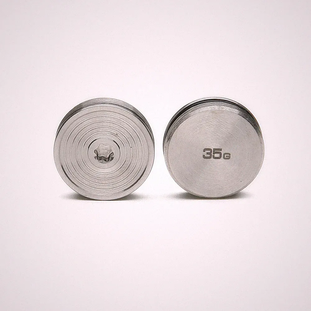 GolfWorks 2025 Odyssey Ai-ONE Silver Round Putter Series Head Weights (2 pack)