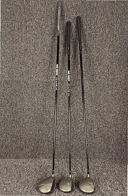 Grand Wide Body Golf Wood Set Driver 3W 5W Graphite RH Vintage 3 Clubs