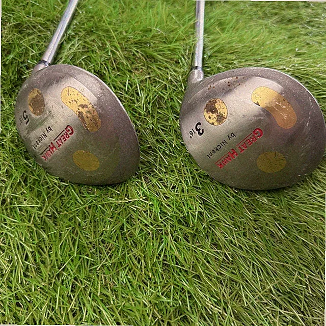 Great Hawk 3 & 5 Woods RH Steel Shafts