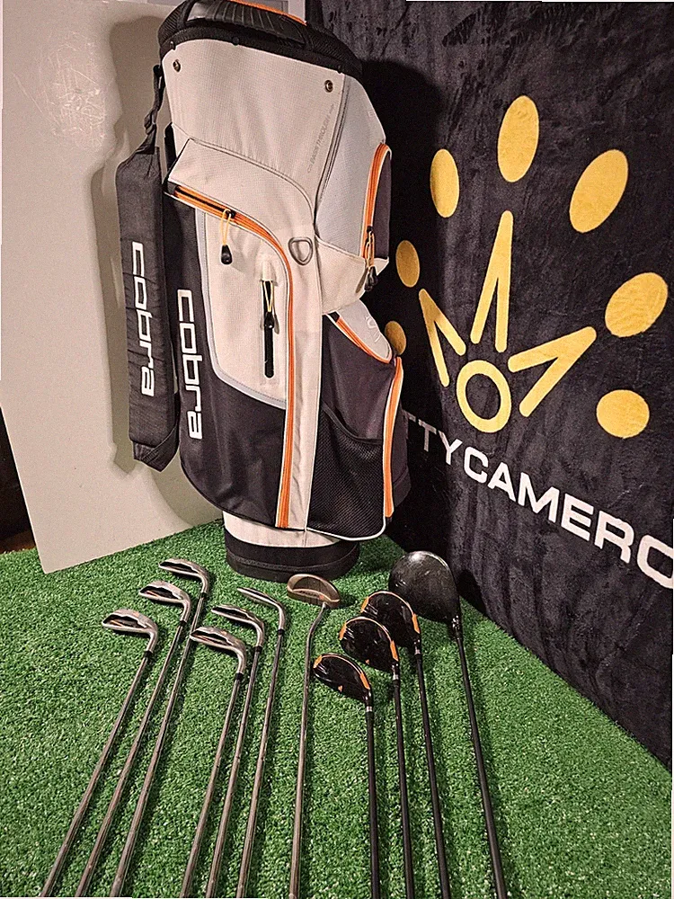 Great Set Cobra XL Golf Clubs 6-P,S 3 + 5 Wood Hybrid Calloway Epic Max, Odyssey