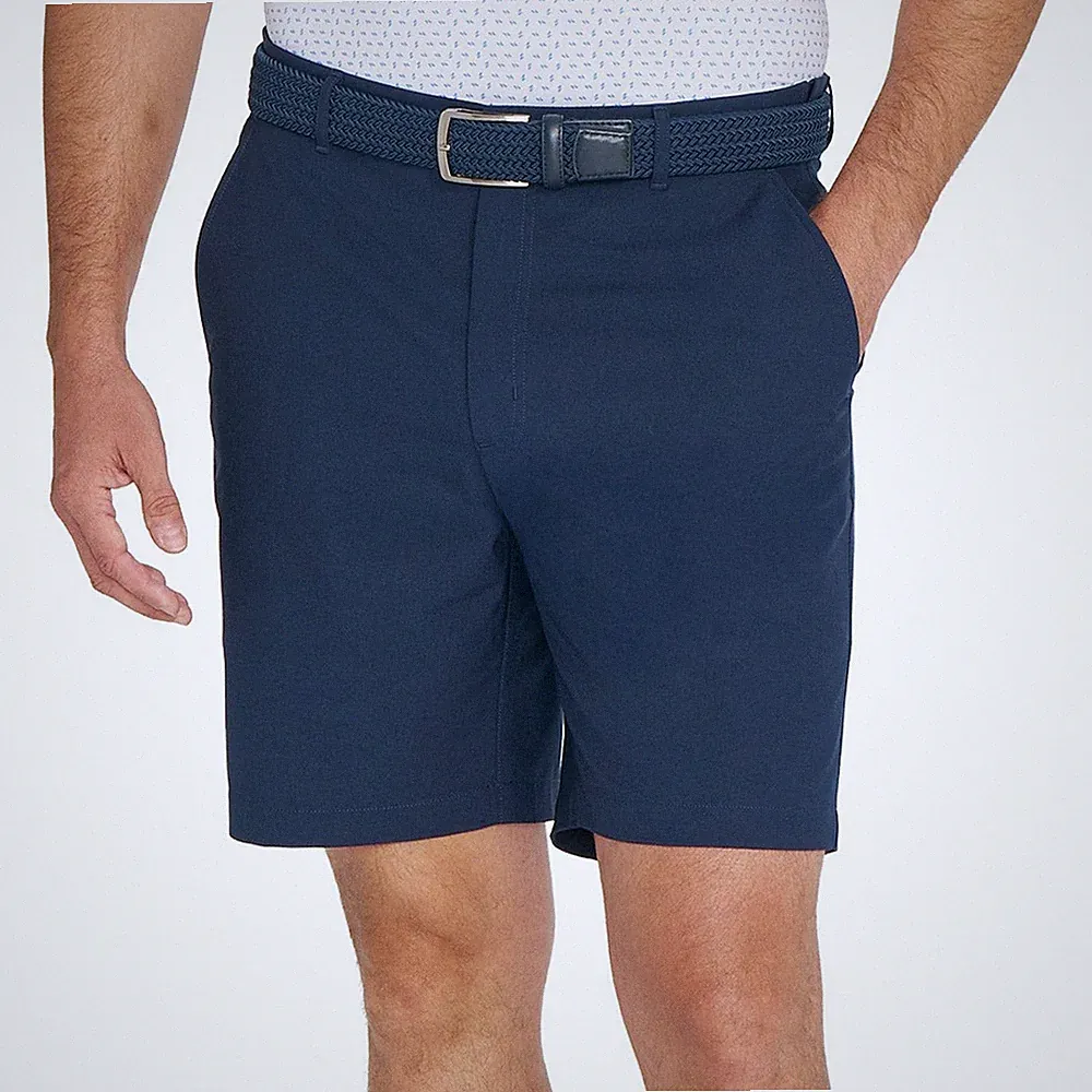 Greg Norman Men's Golf Shorts Performance Stretch Zip Pocket New Sizes 30-42
