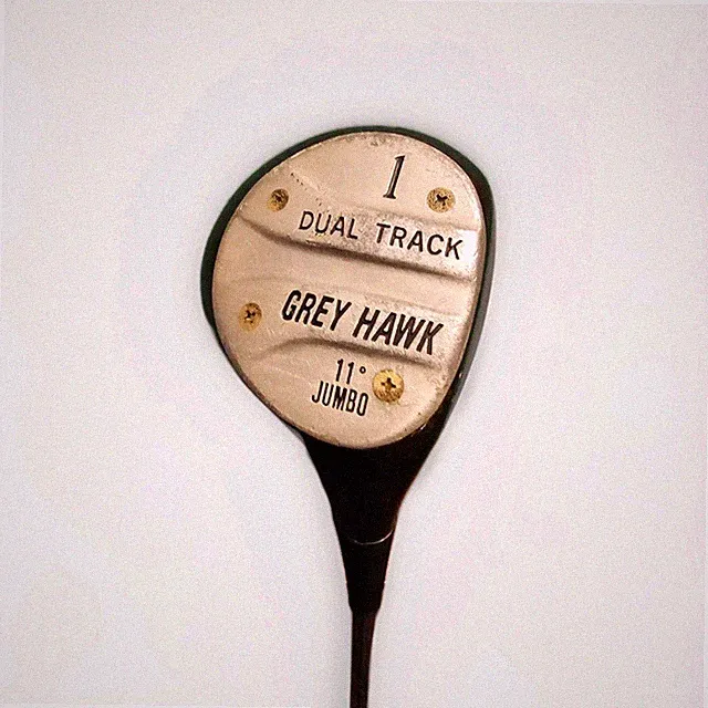 Grey Hawk Dual Track 11° Jumbo Driver / True Temper Gold Plus Steel Shaft / RH