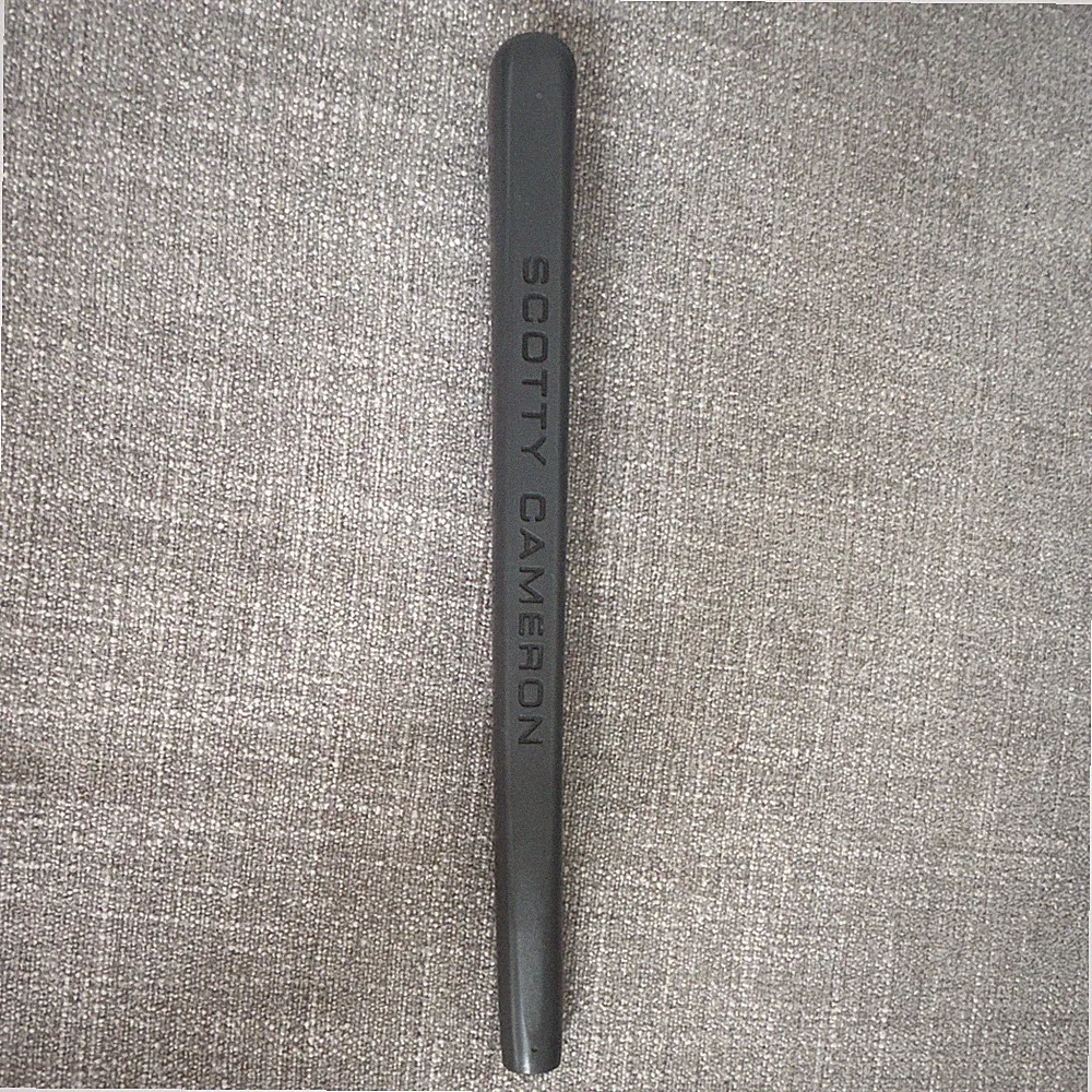 Grey Scotty Cameron Grip With Black Letters.￼