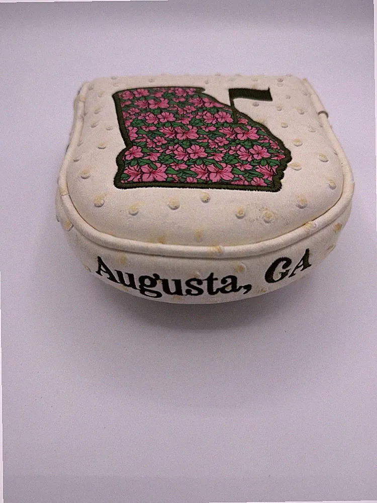 Grim Golf Lab DF3 / center Shafted Putter Cover Ostrich Azalea Masters Augusta