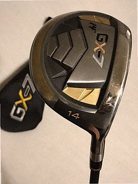 GX-7 Driver 14° Graphite 55g Senior Flex Shaft Avon Chamois Grip Head Cover 43"