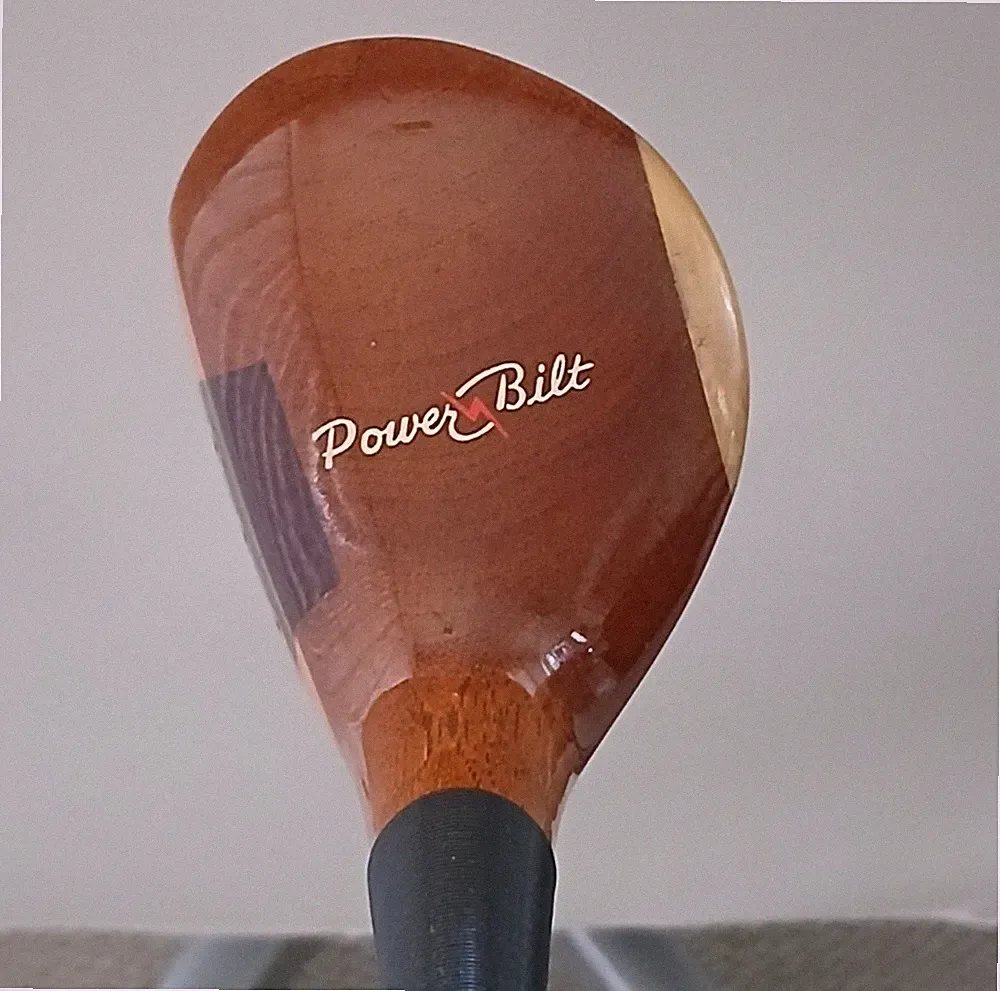 H&B Power-Bilt 3 Persimmon Wood Dynamic Regular Flex 43" RH