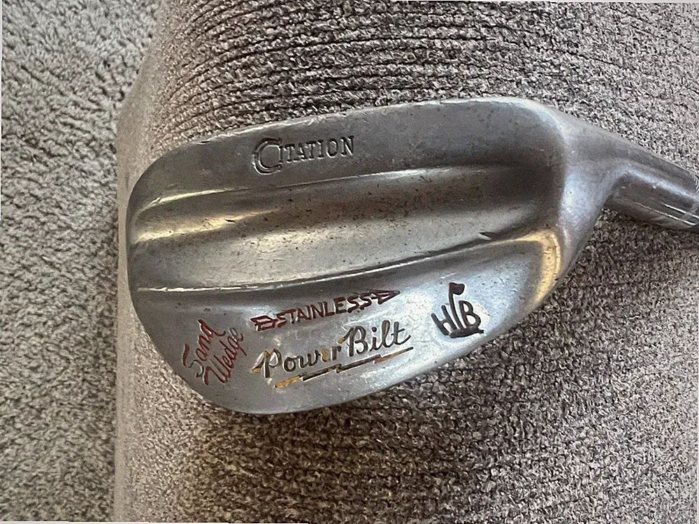 H&B Power Bilt Citation Sand Wedge Golf Club Right Hand