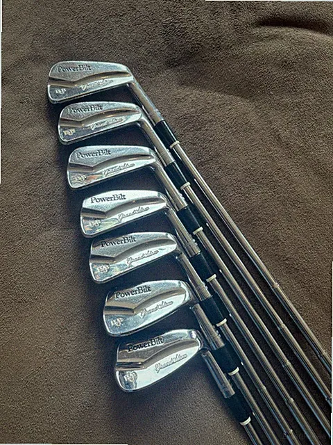 H&B PowerBilt Grand Slam Iron Set 3-9 + 1, 3, & 5 Woods + Grand Slam Putter