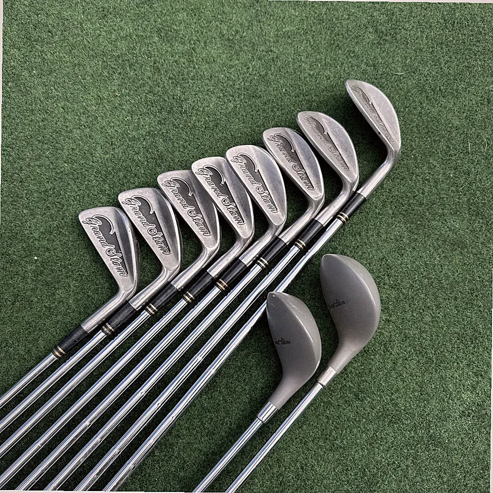 H&B PowerBilt Grand Slam Iron Set 3-9 + 1, 3, & 5 Woods NICE GF CLUB SET! WOW