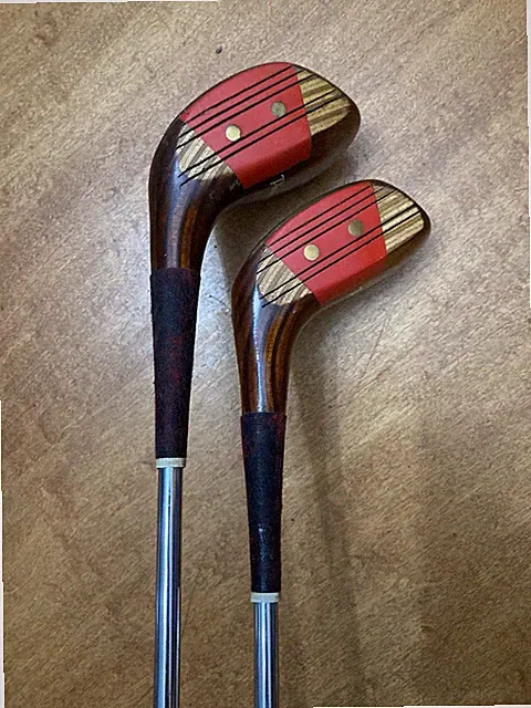 H&B POWERBILT Laminated 3 & #5 Woods Super Action Shafts All Original