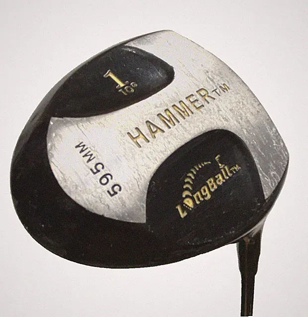 Hammer Long Ball 595MM Driver 10* RH SmartShaft Regular Graphite 44" Wrap Grip