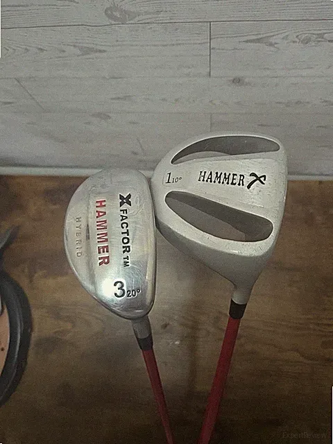 Hammer X Factor 10* Driver & Hybrid 3 Set Original Graphite Shafts RH
