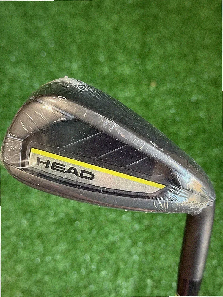 Head by Powerbilt Golf Single 9 Iron Black with Steel Uniflex Shaft, New