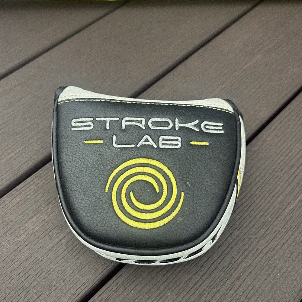 HEADCOVER for Putter Golf Club: ODYSSEY STROKE LAB Mallet Head Cover