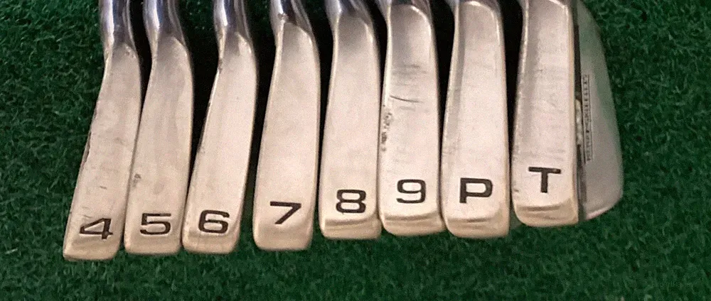 Henry Griffitts HG LADIES Golf Iron Set 4-5-6-7-8-9-P-T right handed steel shaft