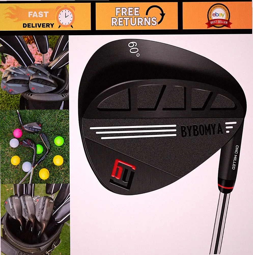 High-Performance Forged Golf Wedges 50°-60° | Individual or Set | Spin & Control