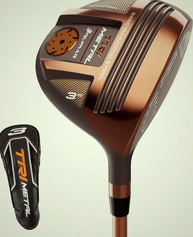 High-Performance Golf Trimetal Fairway Woods for Men - Right & Left Handed