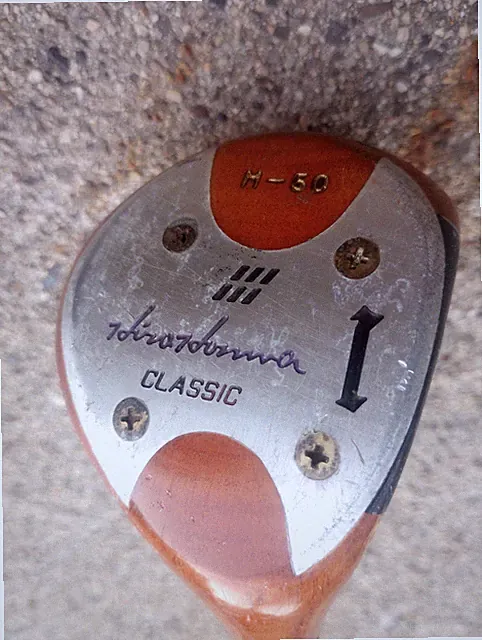 Hiro Honma Classic M-50 Persimmon 1 Wood, Boron M-50 Shaft, Honma Grip 44” RH