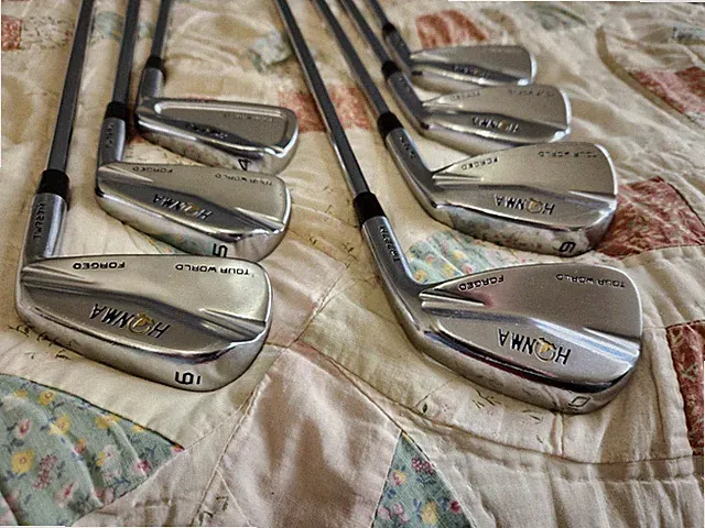 Hiro Honma Tour World TW727M Forged Blade Irons 4 , 5 - 10 TW727Vn NS Pro 120 X
