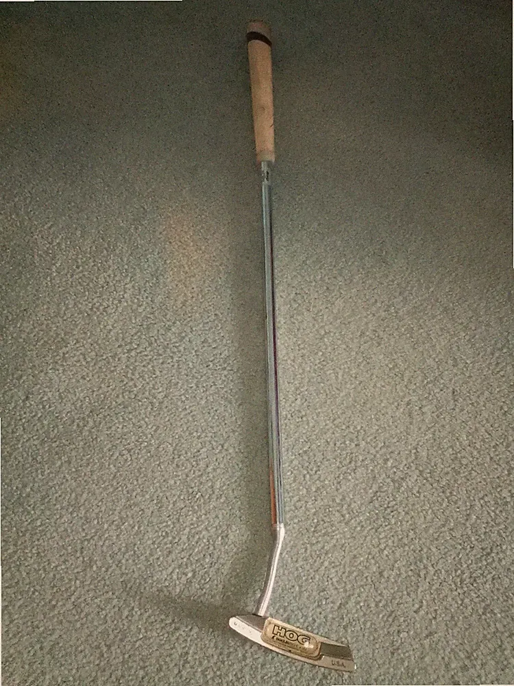 HOG Dogleg Right Putter 35.5" True Temper Steel XX Stiff Shaft model 1003C-S
