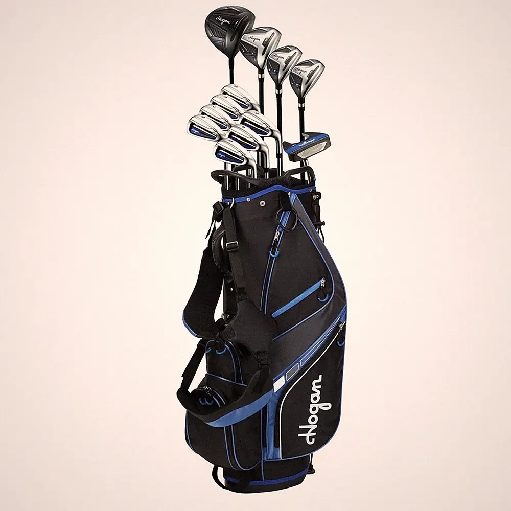Hogan Golf FW-817 Men Left Graphite/Steel Golf Clubs Set, Regular Flex