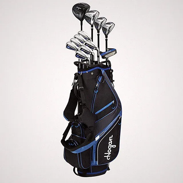 Hogan Golf FW-817 Men Left Graphite/Steel Golf Clubs Set, Regular Flex