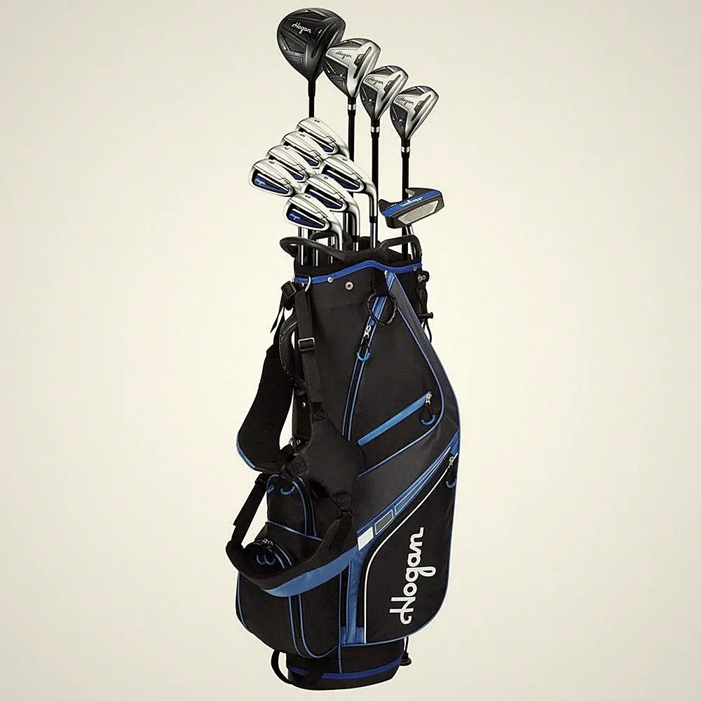 Hogan Golf FW-817 Men Right Hand Golf Clubs Set With Stand Bag