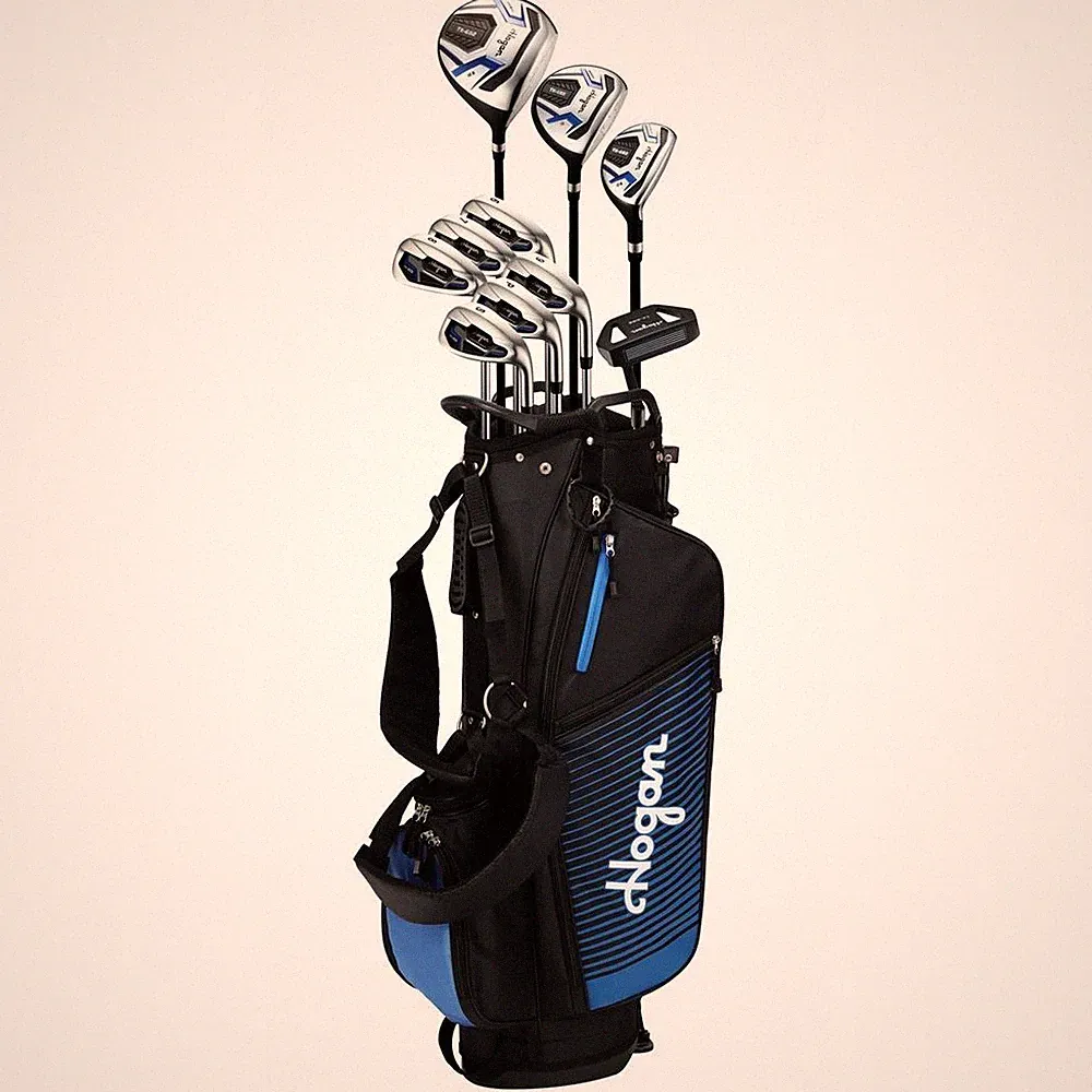 Hogan Golf TX-682 Graphite/Steel Golf Clubs Set, Men Right Hand, Regular Flex