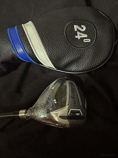 Hogan Hybrid 24° RH Stiff Flex Graphite Shaft Black/Blue/Silver 1 Club