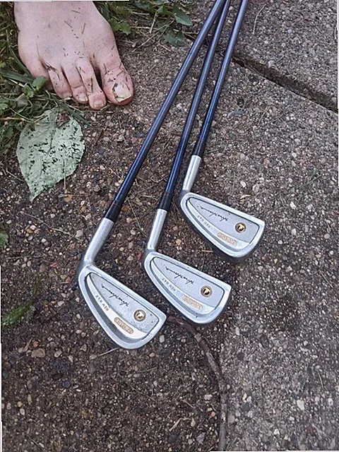Honma 4 Thru 9 Pw And Sw Lb708. Brand new griips