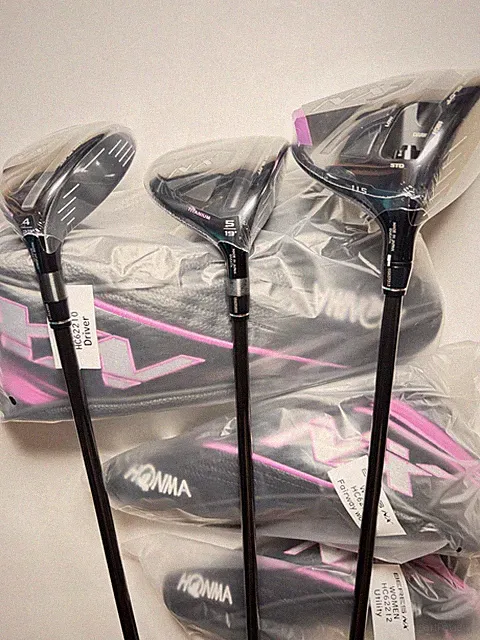 HONMA BERES NX Ladies 3pcs Wood Set Driver 1W 5W Fairway 4U Hybrid L-Flex