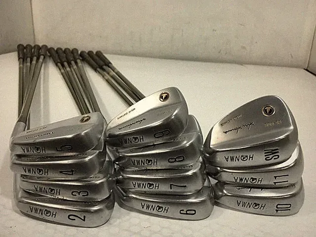 Honma CL-606 Iron Set 1S 11pcs 2-11,Sw Regular Flex TITANIUM BORON 1S RH