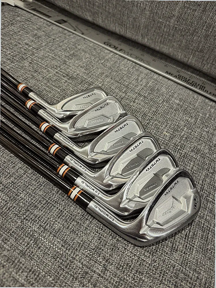 Honma Forged TW757 VX Iron Set 5-PW KBS $-Taper PVD 130X Extra Stiff Excellent