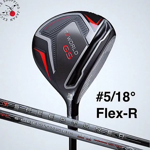 HONMA Golf Tour World GS Fairway Wood #5 18° SPEEDTUNED 48 Graphite Shaft Flex R