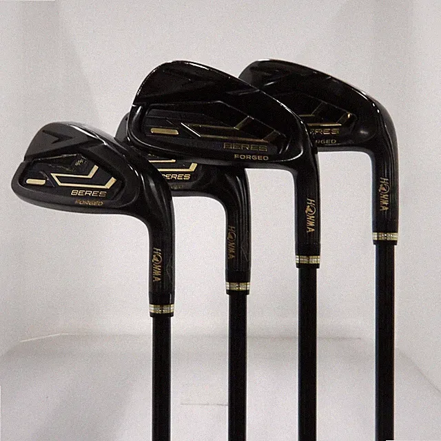 HONMA Iron Set BERES BLACK(2024) Regular ARMRQ FX LIGHT BLACK 4 pieces