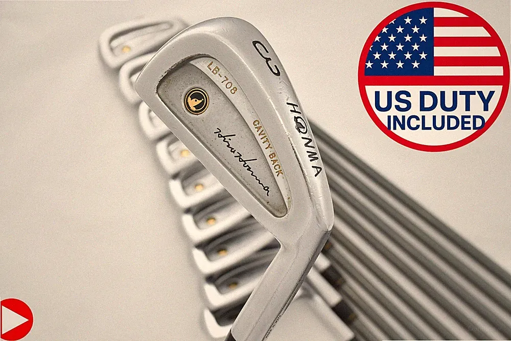 Honma LB-708 3-4-5-6-7-8-9-10-11-Sw 10pcs RH Men Golf Iron Set Graphite Regular