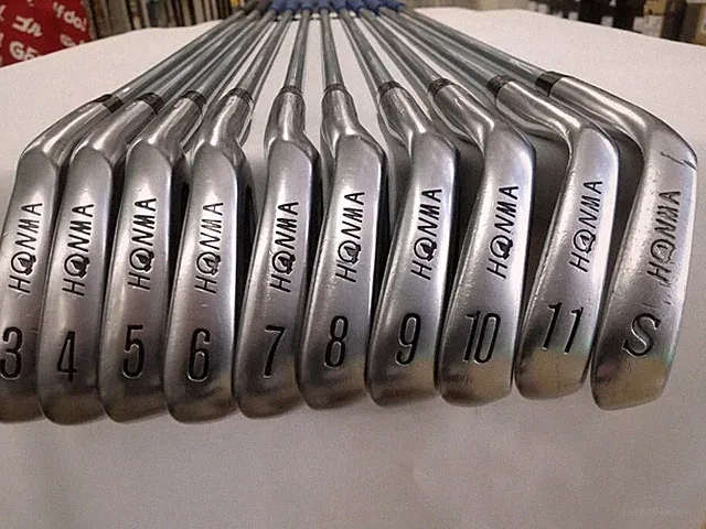 Honma LB-708 Iron Set 10pcs 3-PW-GW-SW T-80 M-50 Flex R-1