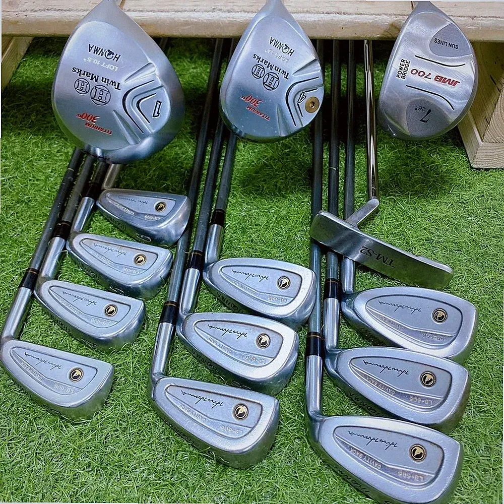 HONMA Mens Golf Clubs Set Right Hand Ready to Play 14pc Full Combo EM4