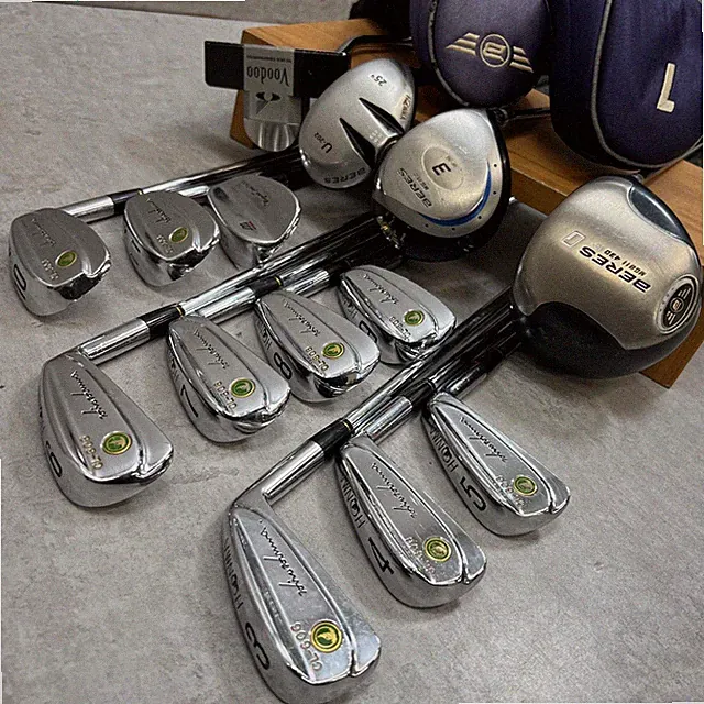 Honma Mizuno Men's Golf Club Set 14pcs Right Handed Driver Irons