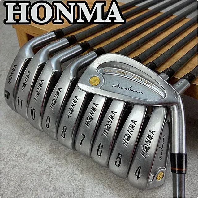 Honma NEW LB-280 Men's Golf Iron Set, 10Pcs, R-Flex, Right-Handed 2-STAR GP