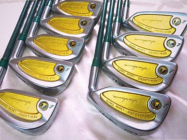 HONMA NEW-LB280 GOLD L-FLEX Ladies 9Pcs IRON SET JAPAN NWO