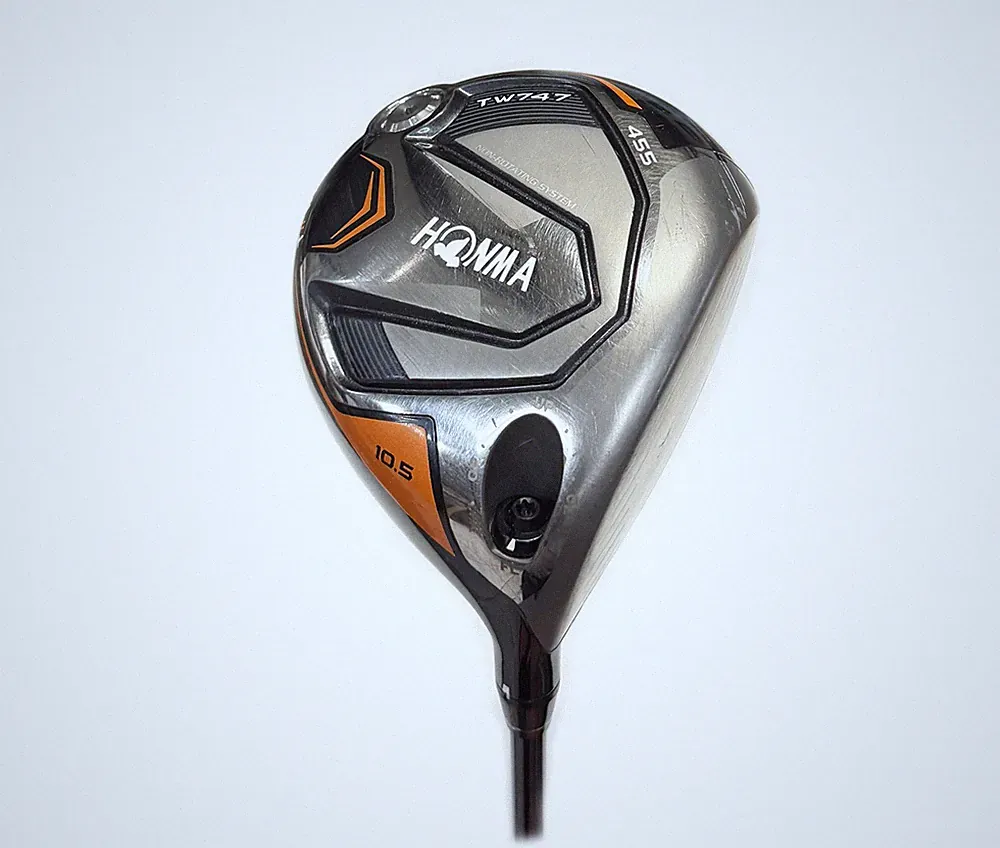 Honma Tour World TW747 455 10.5* Driver Graphite Vizard 60 Stiff Flex