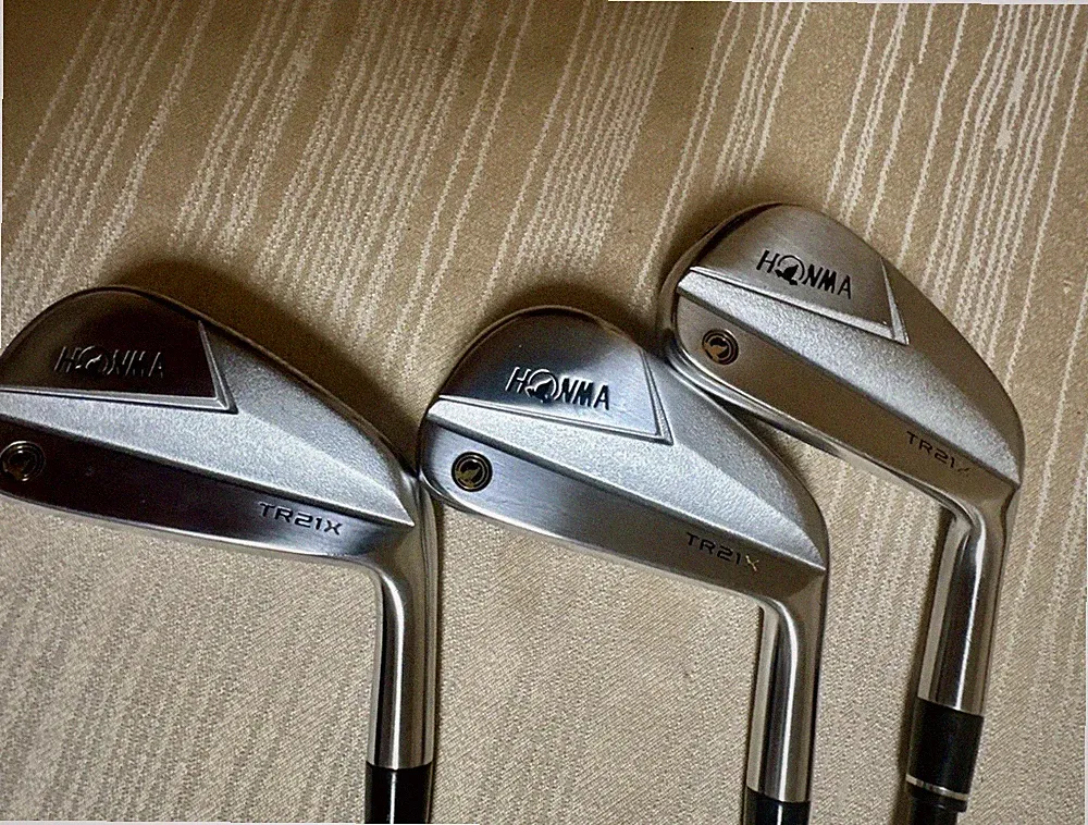Honma TR21 x Irons 4-10, Vizard TR-20 85 gram Stiff Graphite Shafts Exc. Cond!