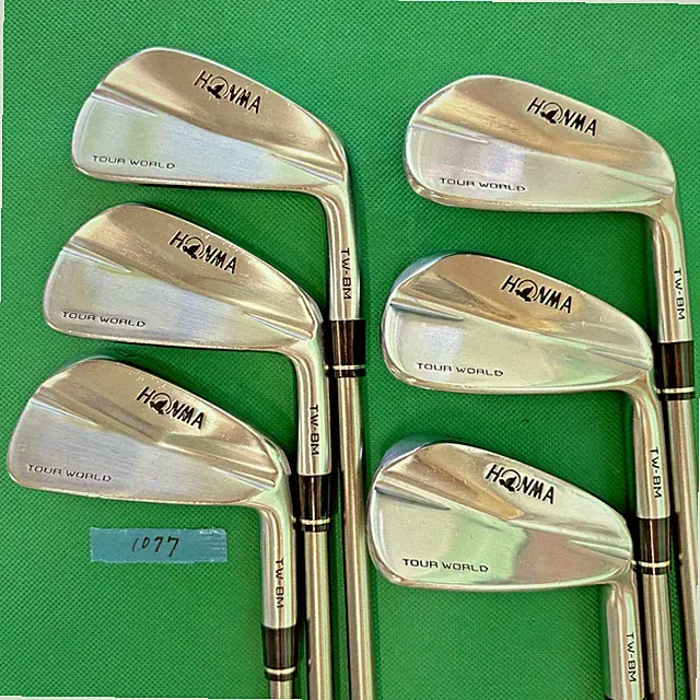 Honma TW-BM Iron Set 6pcs 5-10 Flex S Stiff Vizard IB 95 Graphite Shaft